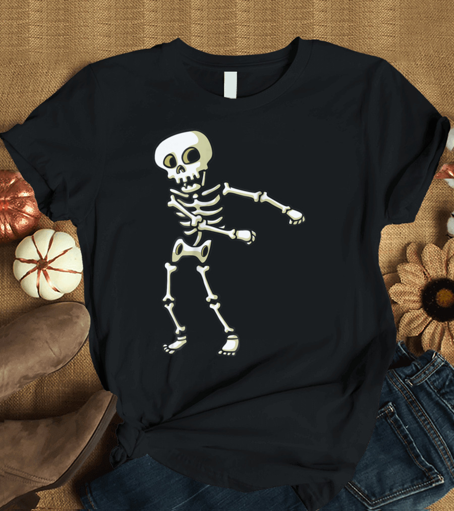 Floss Skeleton Dance Funny Halloween T-Shirt