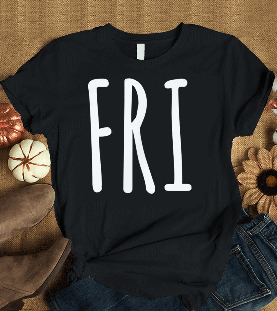 Friday Halloween Costume Group Mon Tue Sun Fri T-Shirt