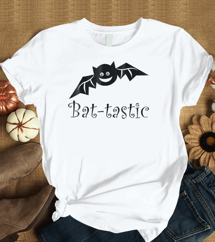 Bat-tastic Funny Cute Flying Bat T-Shirt