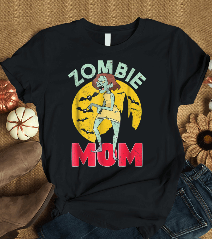 ZOMBIE MOM Halloween T-Shirt