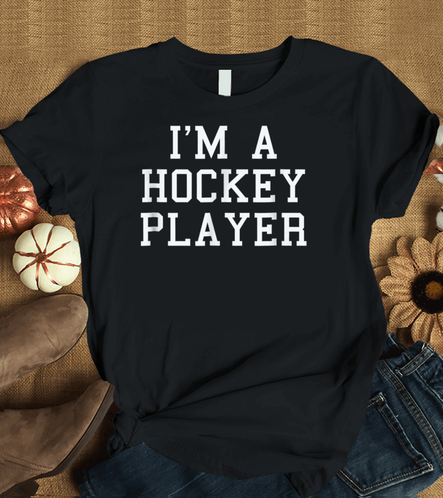 I'm A Proud Hockey Player Victory T-Shirt