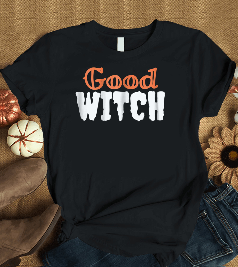 Good Witch Matching Friend Shirt Halloween T-Shirt
