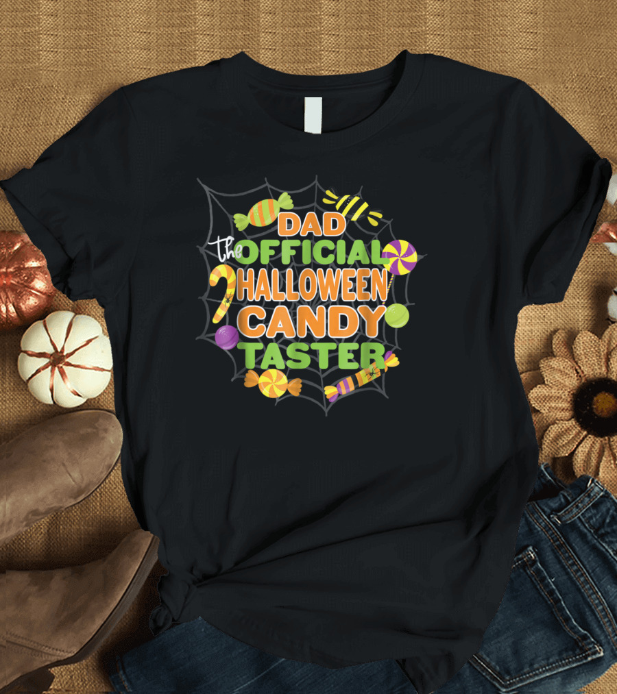 Dad the Official Halloween Candy Taster T-Shirt