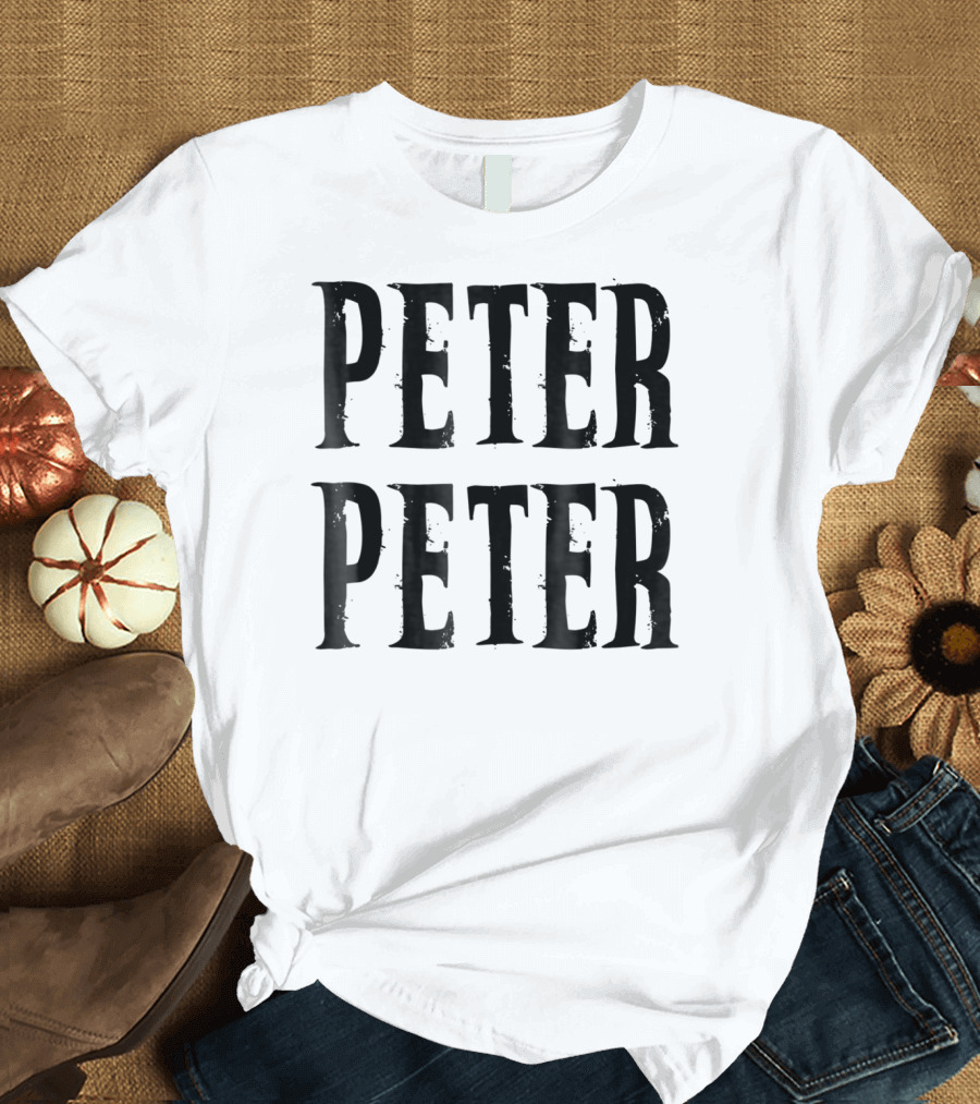 Peter Peter Pumpkin Eater Mens Messy T-Shirt