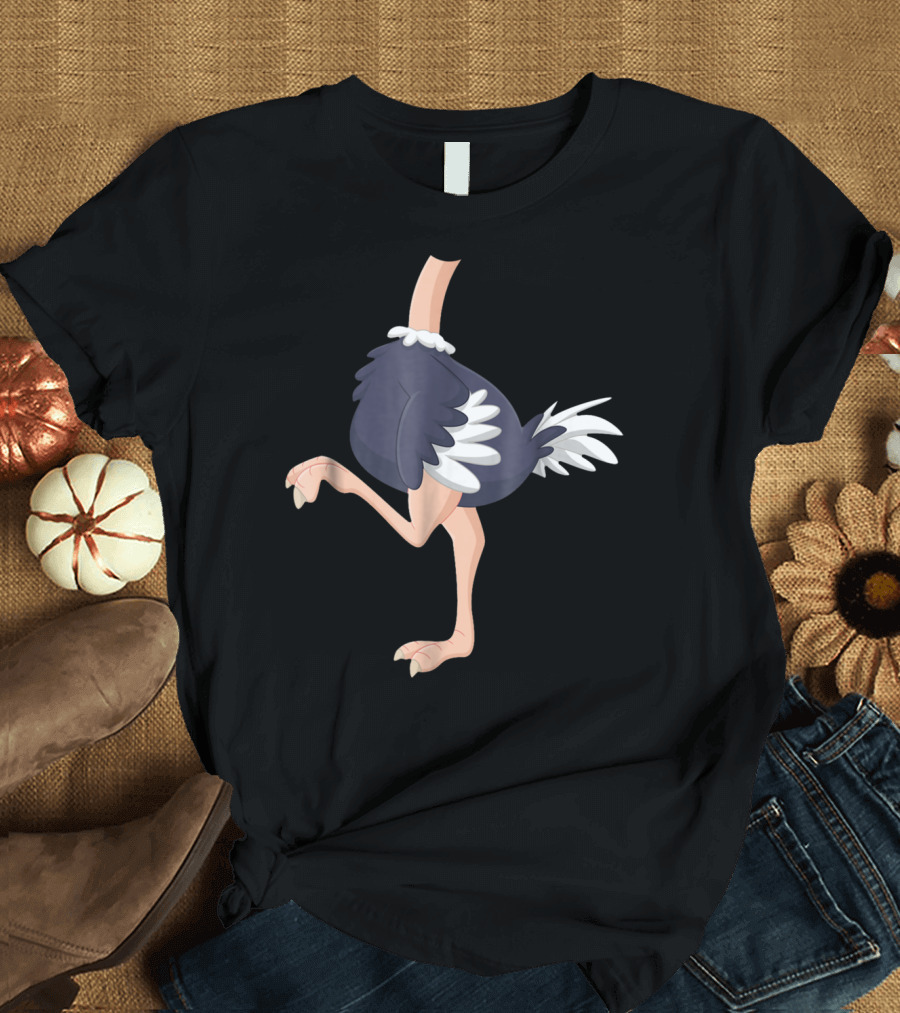 Ostrich Animal Body Halloween Costume T-Shirt