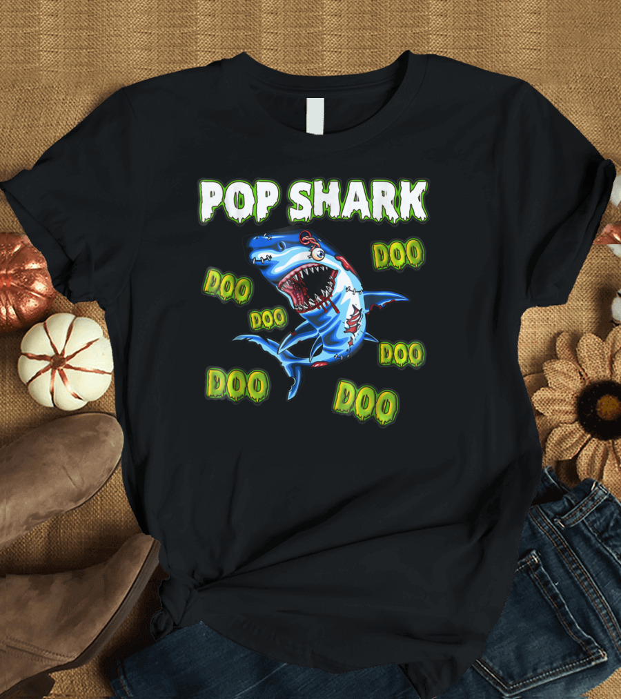 Pop Shark Doo Doo Doo Zombie Monster T-Shirt
