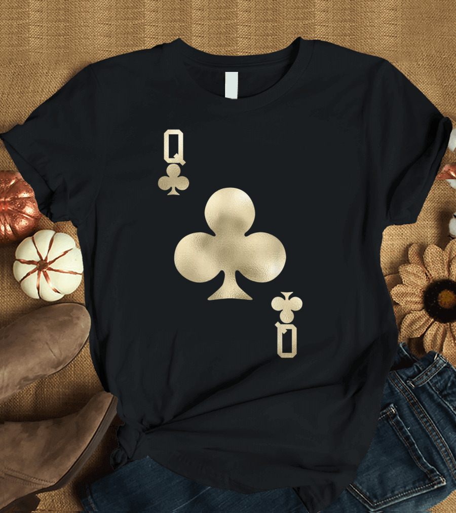 Queen Clubs Gold Card T-Shirt