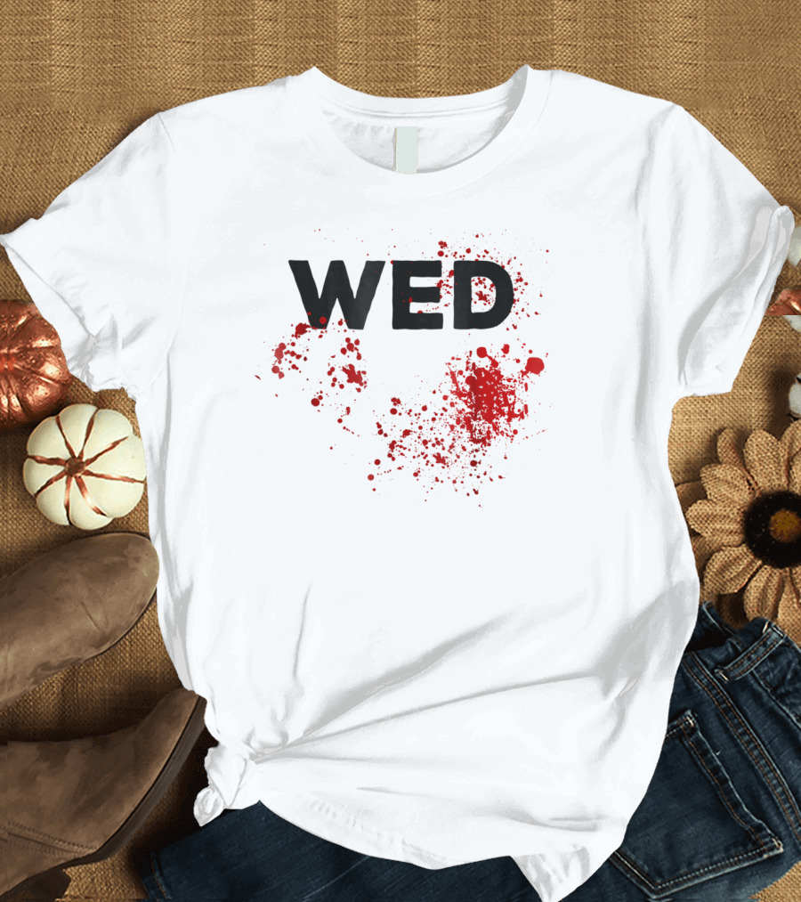 WED Shark Matching Group Blood Splatter T-Shirt