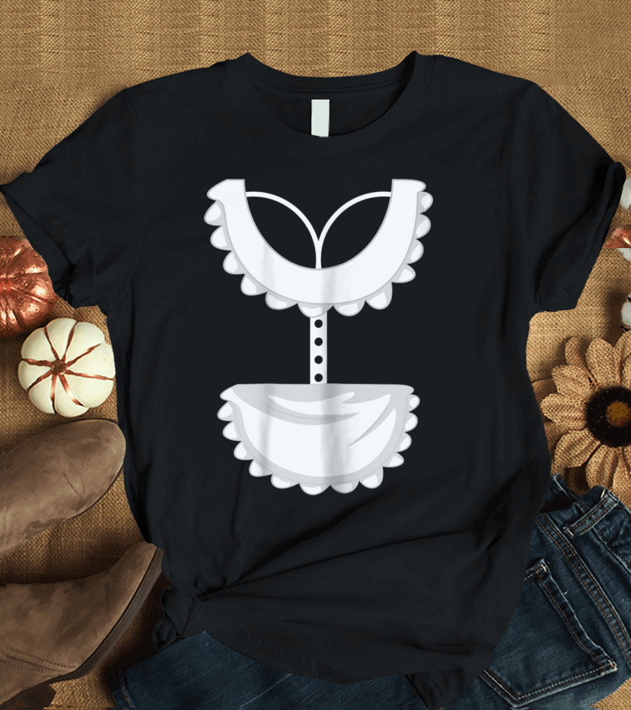 French Maid Apron Costume T-Shirt