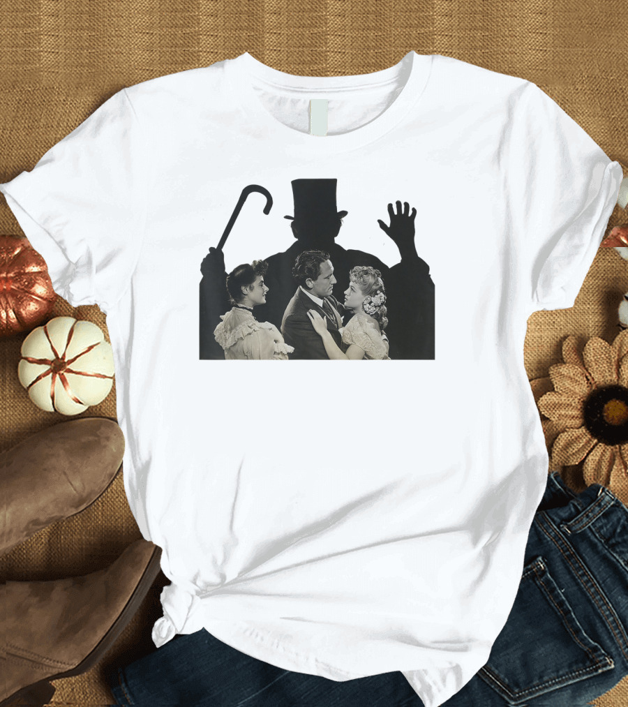 Classic Horror Storystrange Case of Dr Jekyll Vintage Cinematic Scene T-Shirt