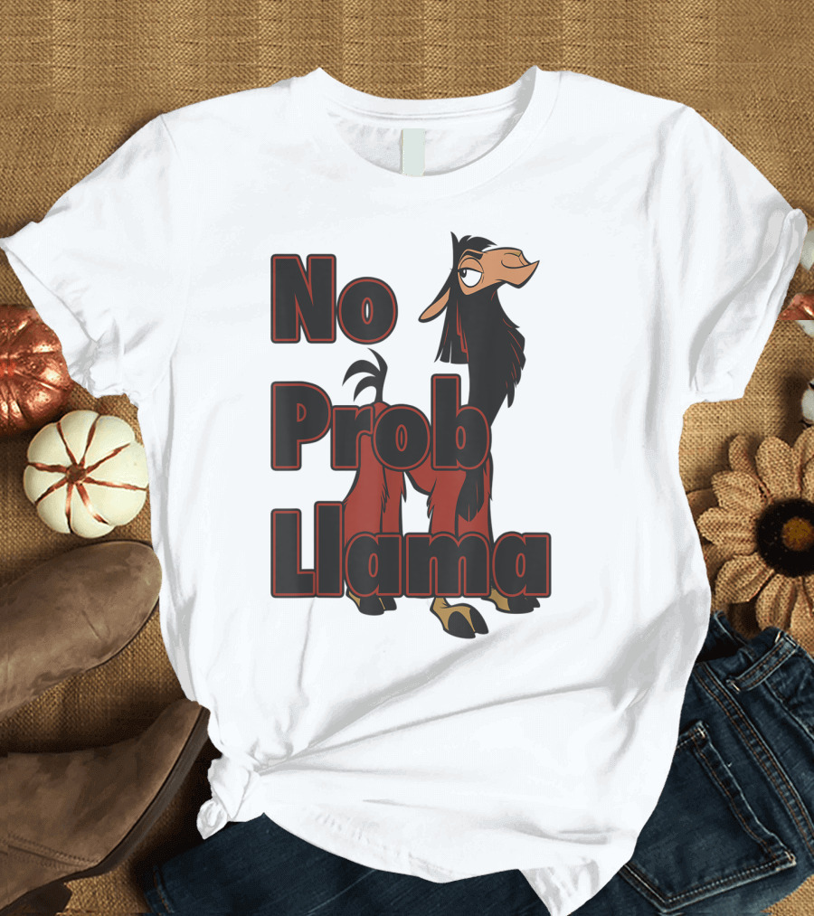 Disney Emperor's New Groove Kuzco No Prob Llama T-Shirt