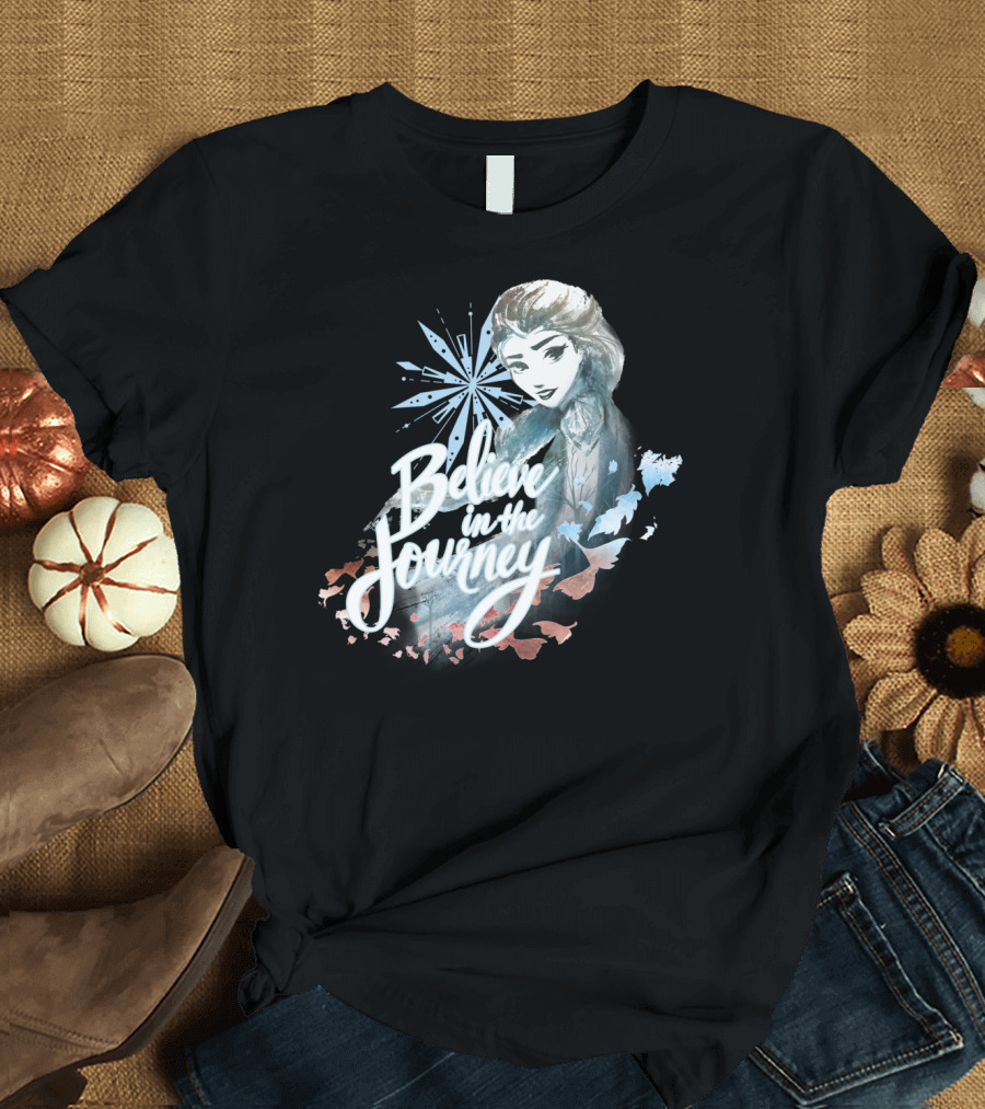 Disney Frozen 2 Elsa Believe In The Journey Winter Adventure T-Shirt