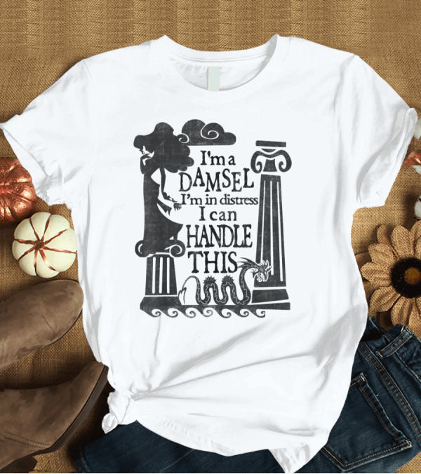 T-Shirt: Disney Hercules Meg Damsel in Distress I Can Handle This T-Shirt Disney Hercules Meg Damsel in Distress I Can Handle This T-Shirt