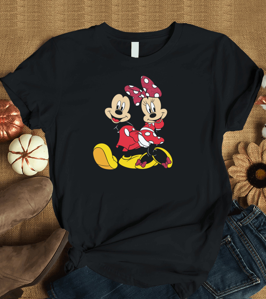 Disney Mickey and Minnie Big Mouse Classic Pose T-Shirt