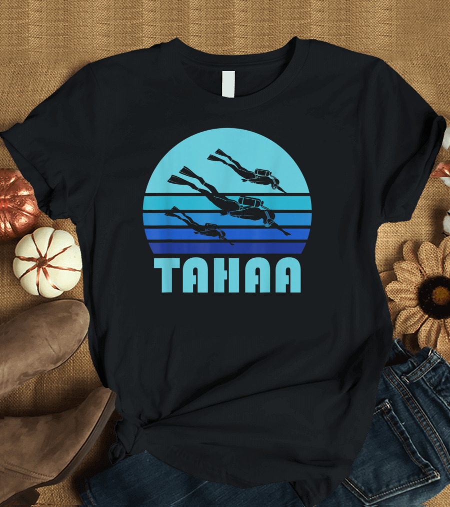 Tahaa Adventure Diver Fun Tahiti Diving T-Shirt