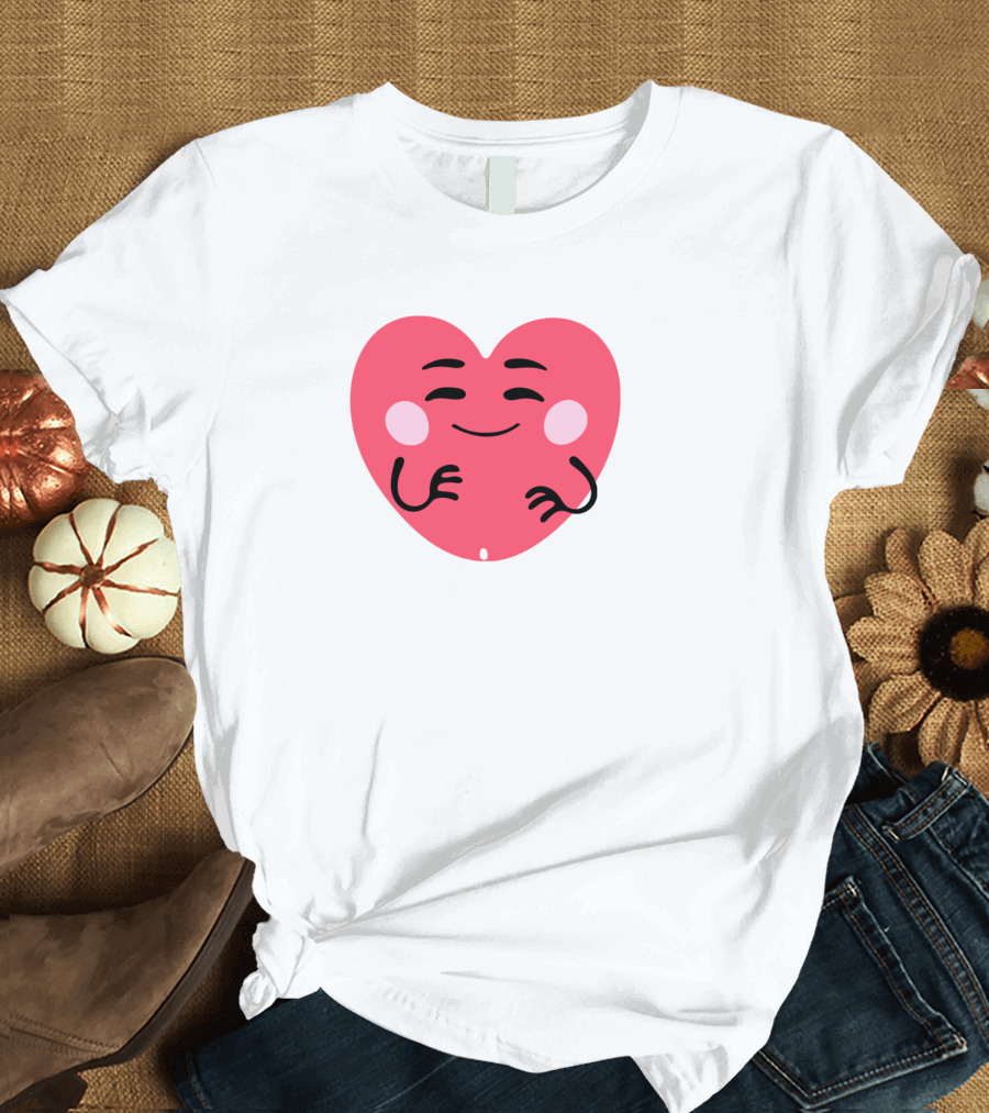 In Isolationship Happy Heart Hugging Itself T-Shirt