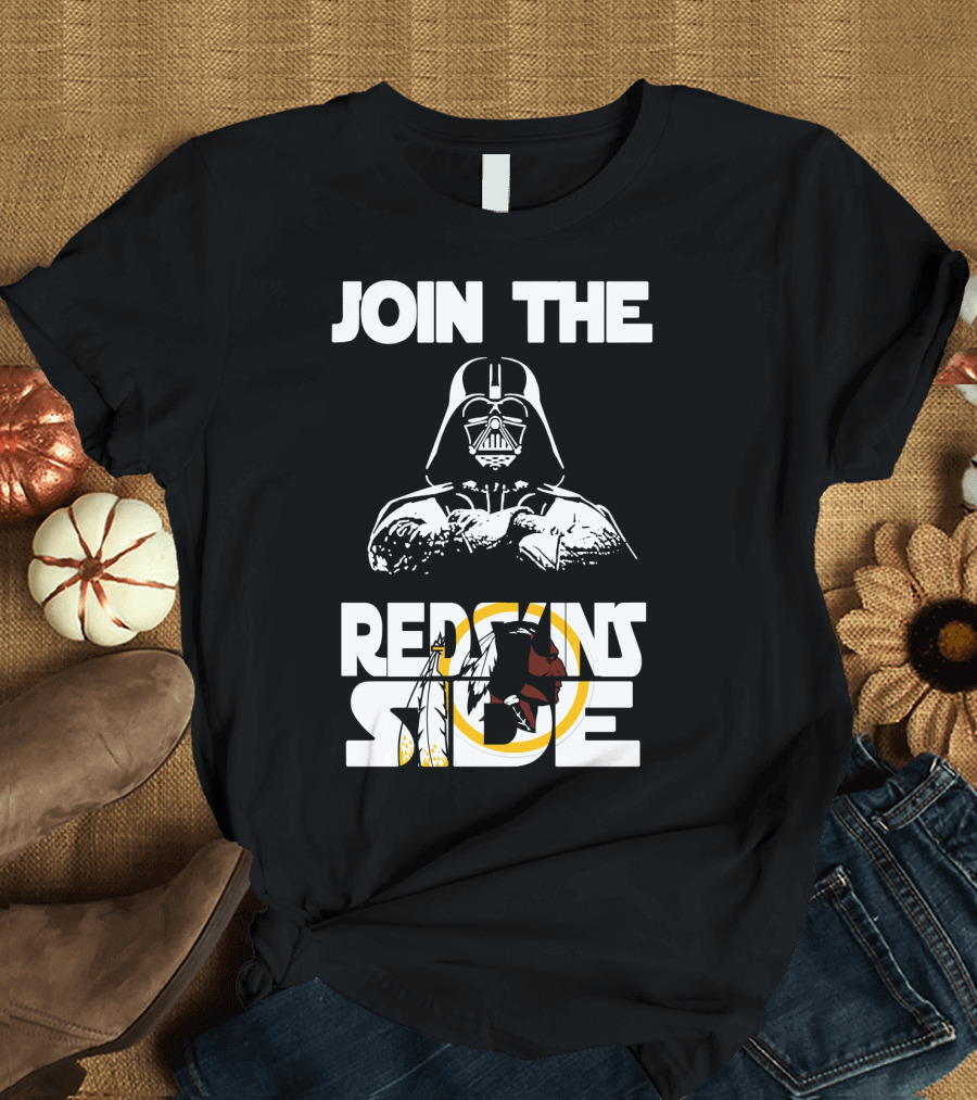 Join The Redskins Side T-Shirt
