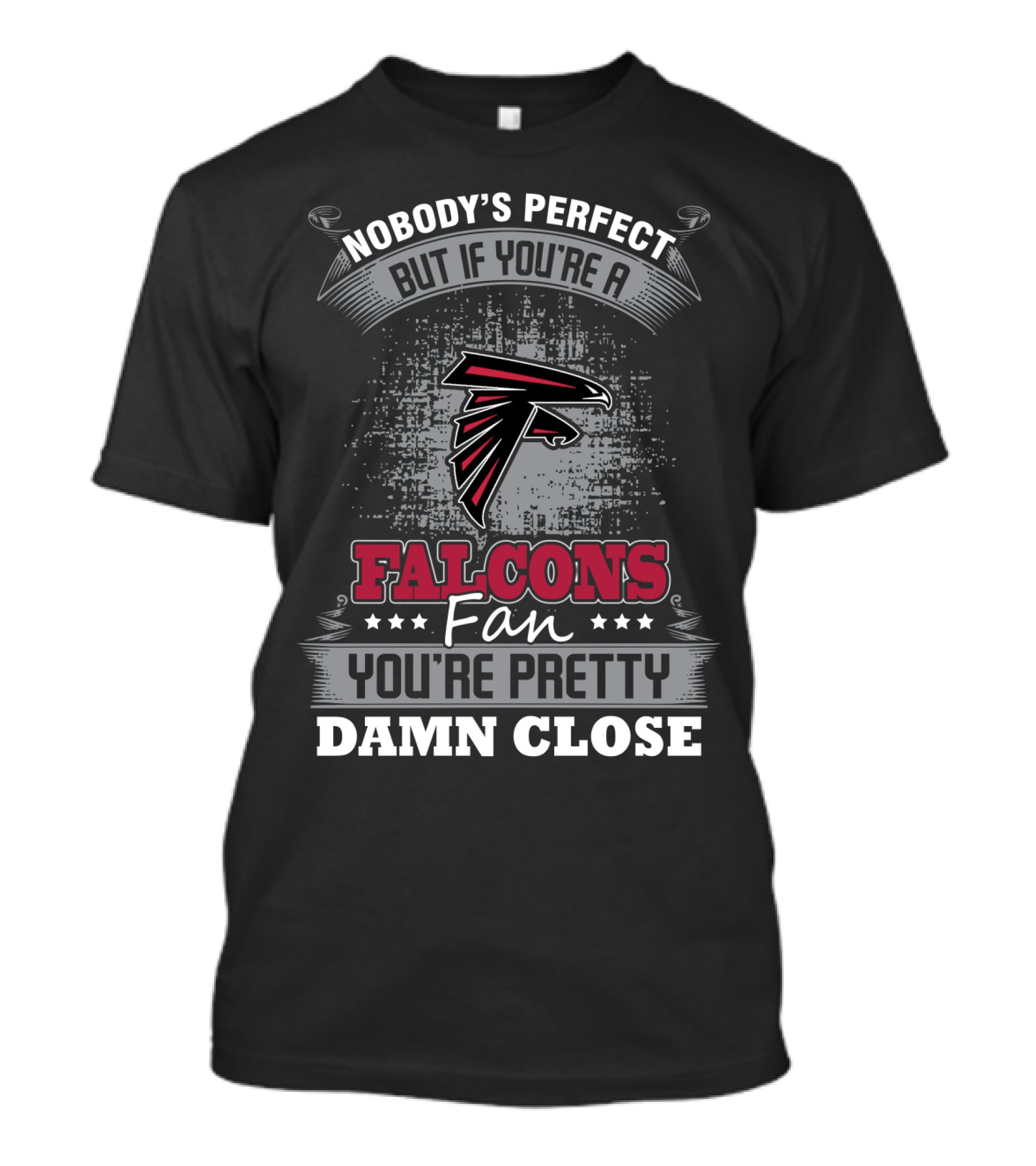 Nobody's Perfect But If You're A Falcons Fan You're Pretty Damn Close T-Shirt