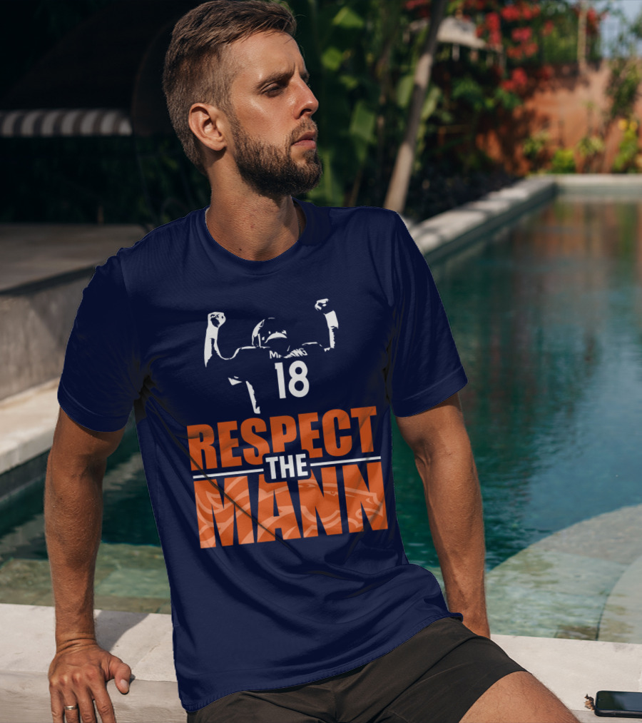 Manning Respect The Mann 18 Denver Broncos T-Shirt