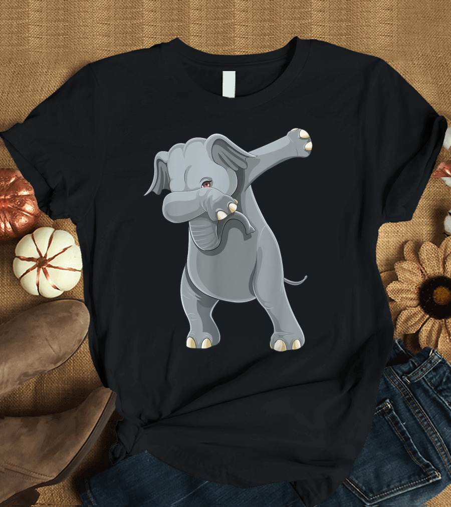 Dabbing Elephant Dab Dance Pose T-Shirt