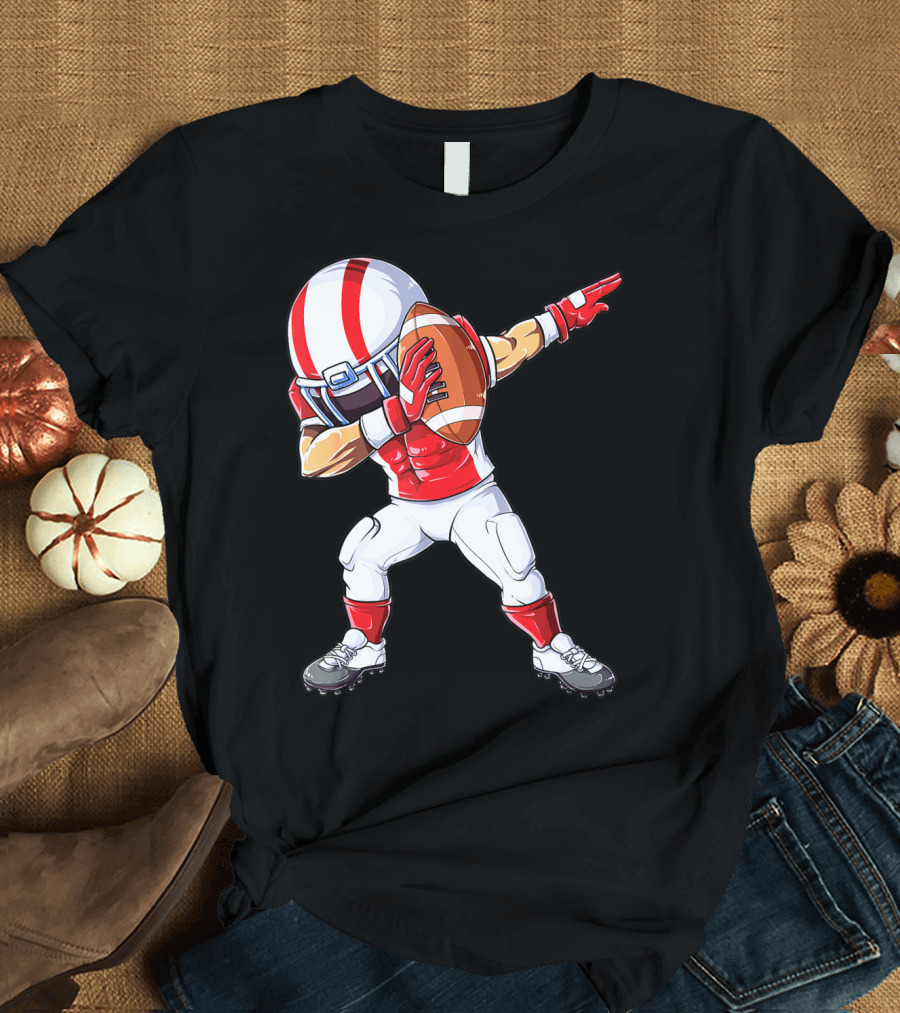 Dabbing Football Player Dab Dance Pose T-Shirt