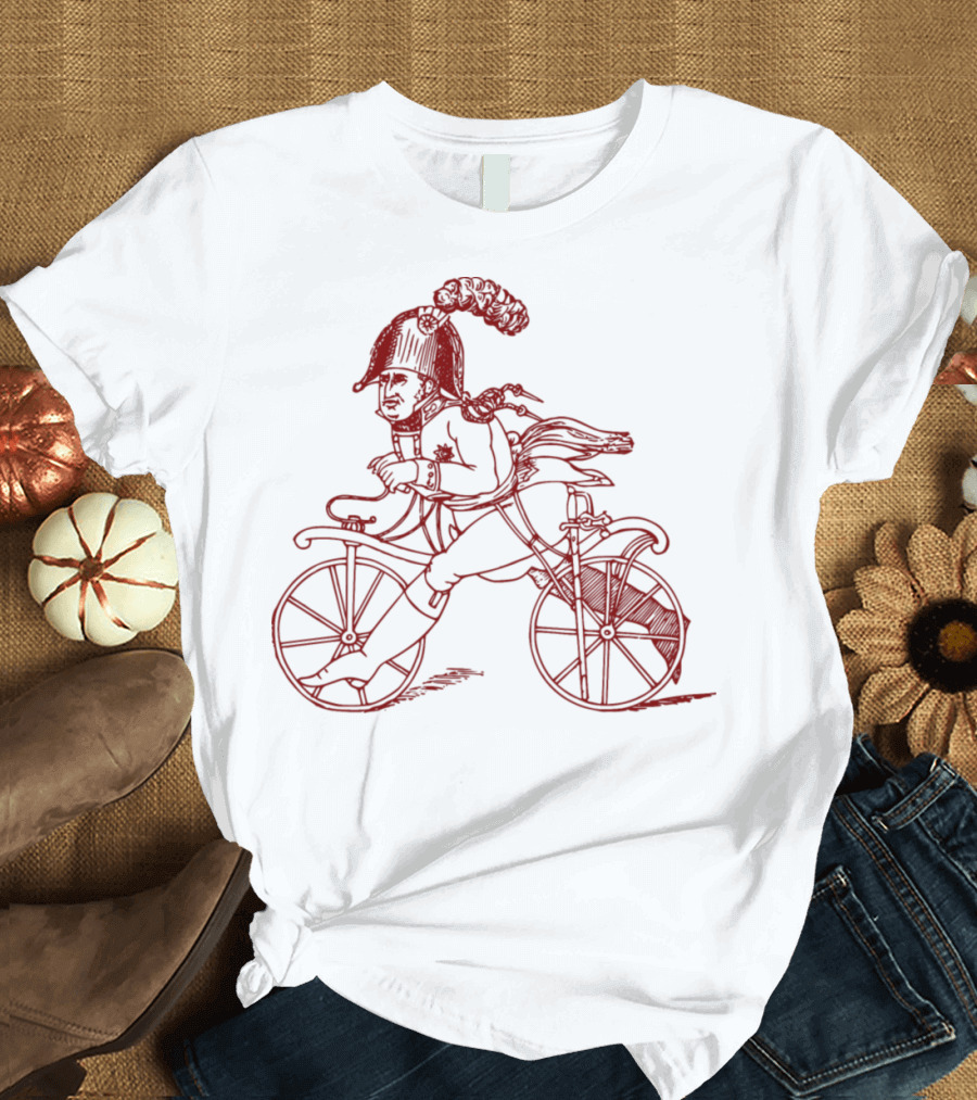 Napoleon France Bicycle Riding T-Shirt