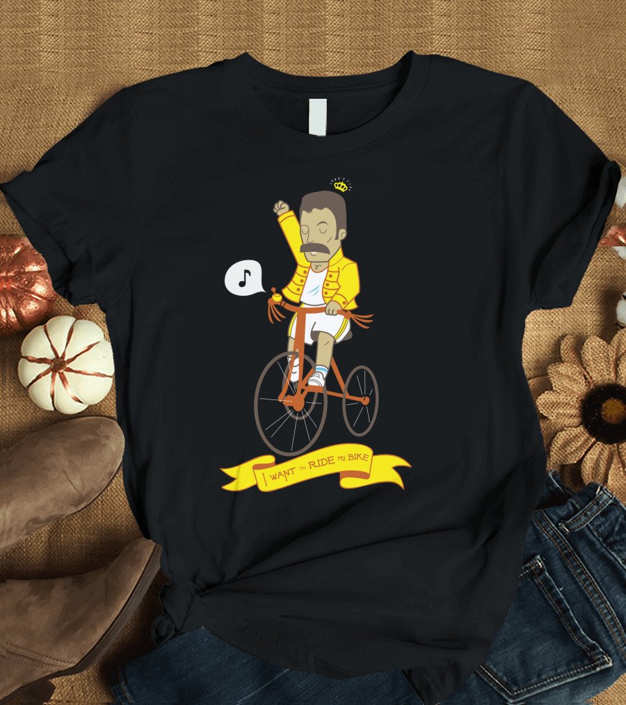 Freddie I Want to Ride My Bike T-Shirt