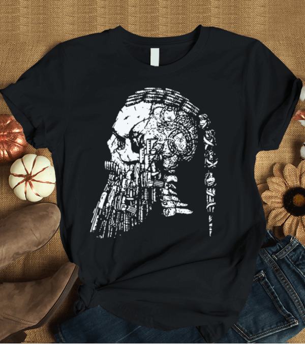 T-Shirt: RAGNAR HEAD CAMOUFLAGE Viking Warrior Skull Art Cycling T-Shirt RAGNAR HEAD CAMOUFLAGE Viking Warrior Skull Art Cycling T-Shirt