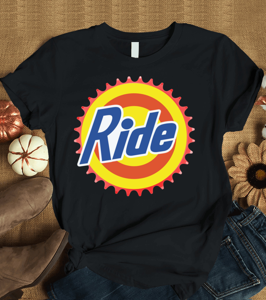 Ride Clean Cycling Gear Bottle Cap T-Shirt