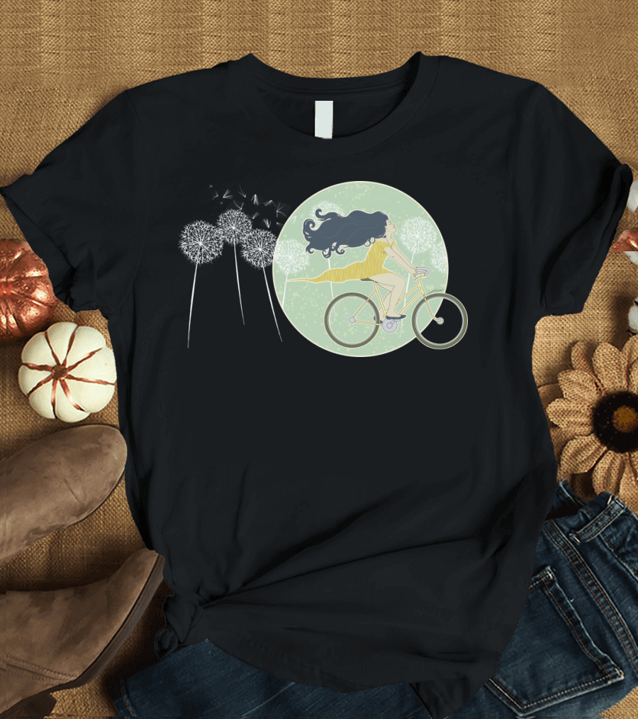 Ventura Highway Cycling Dandelion Dreamscape T-Shirt