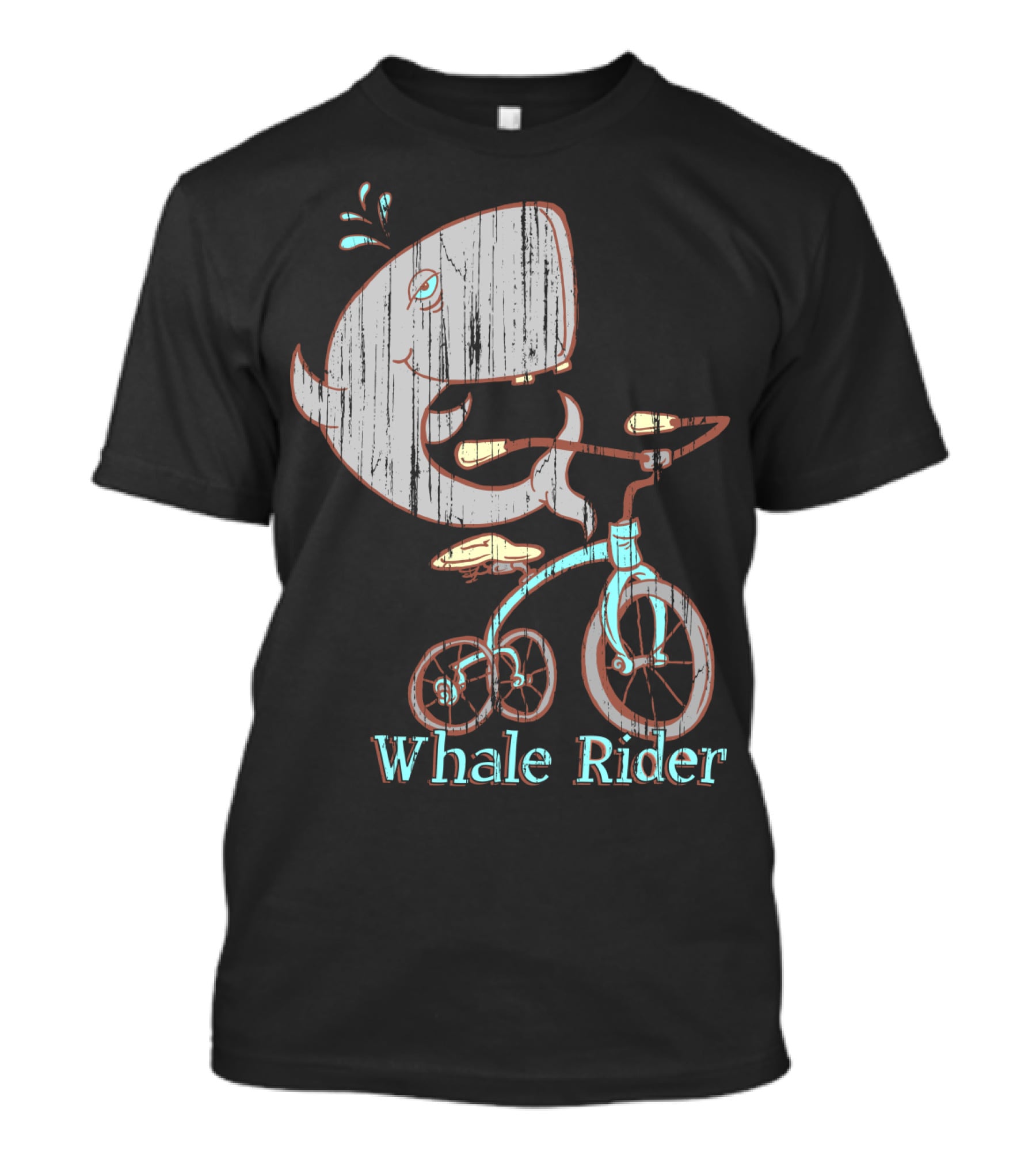 Whale Rider Bicycle Adventure T-Shirt