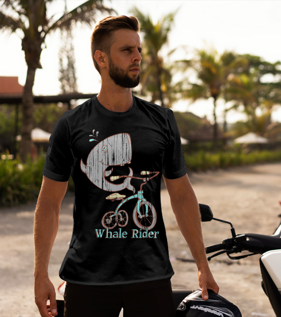 Whale Rider Bicycle Adventure T-Shirt
