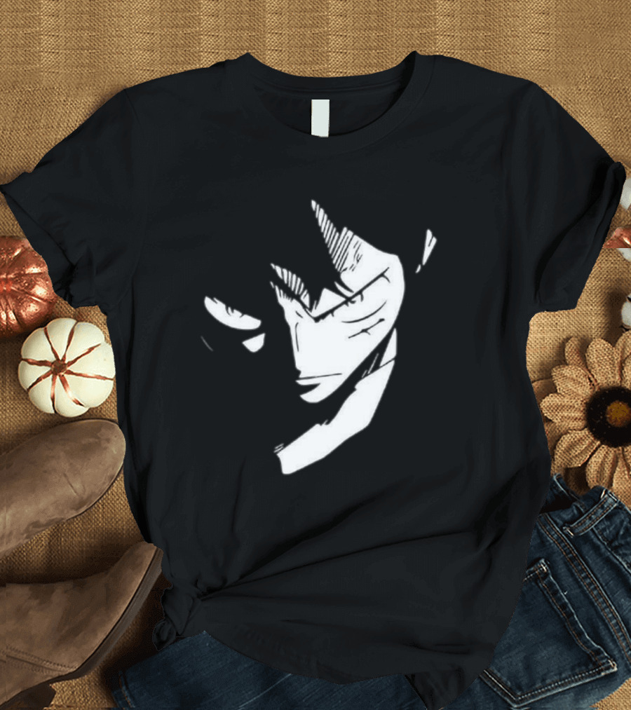Monkey D. Luffy One Piece Manga Face T-Shirt