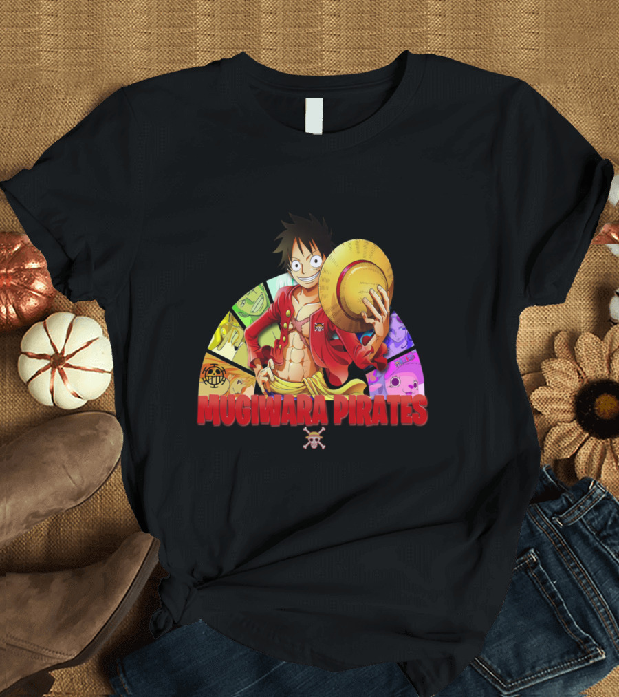 Monkey D Luffy Mugiwara Pirates T-Shirt