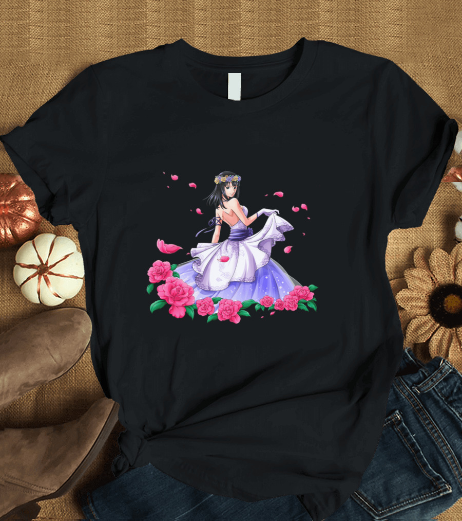 Nico Robin Floral Gown Scene One Piece T-Shirt