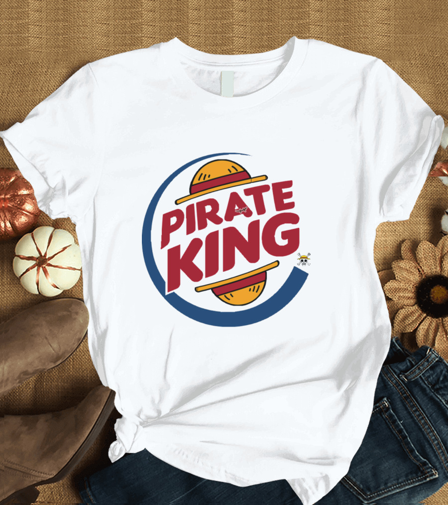 Pirate King Straw Hat Anime Adventure T-Shirt