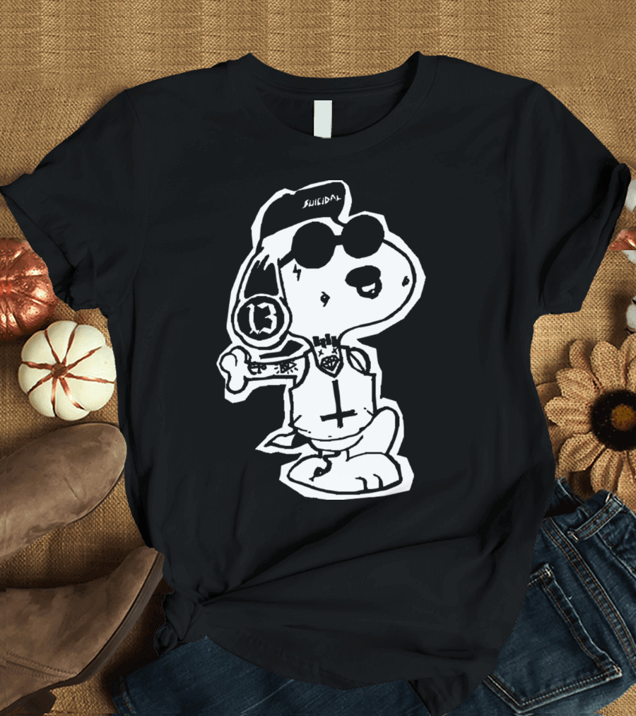 Suicidal Joe Punk Snoopy T-Shirt