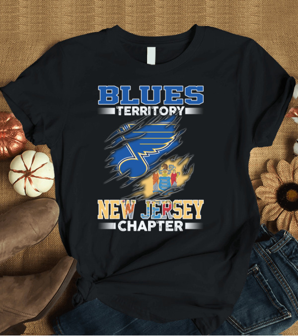 T-Shirt: Blues Territory New Jersey Chapter T-Shirt Blues Territory New Jersey Chapter T-Shirt