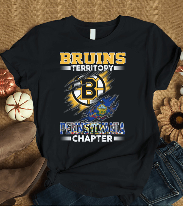 T-Shirt: BRUINS TERRITORY PENNSYLVANIA CHAPTER T-Shirt BRUINS TERRITORY PENNSYLVANIA CHAPTER T-Shirt