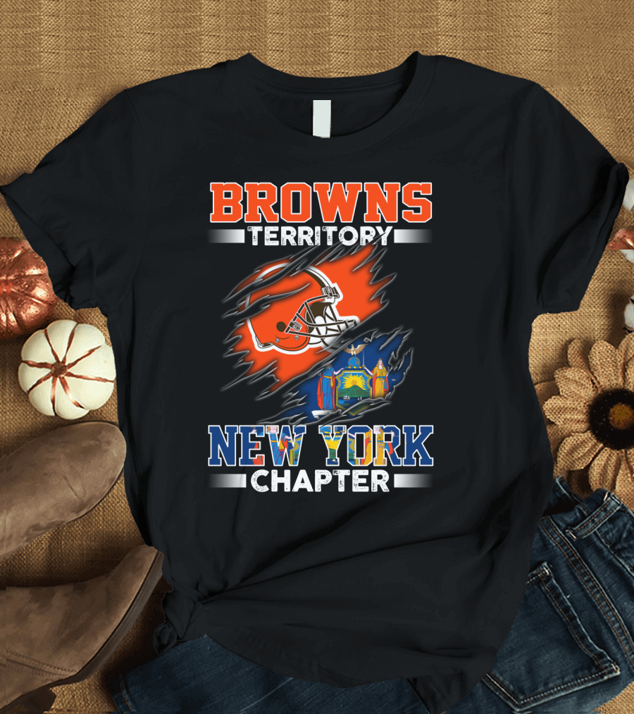 BROWNS TERRITORY NEW YORK CHAPTER T-Shirt