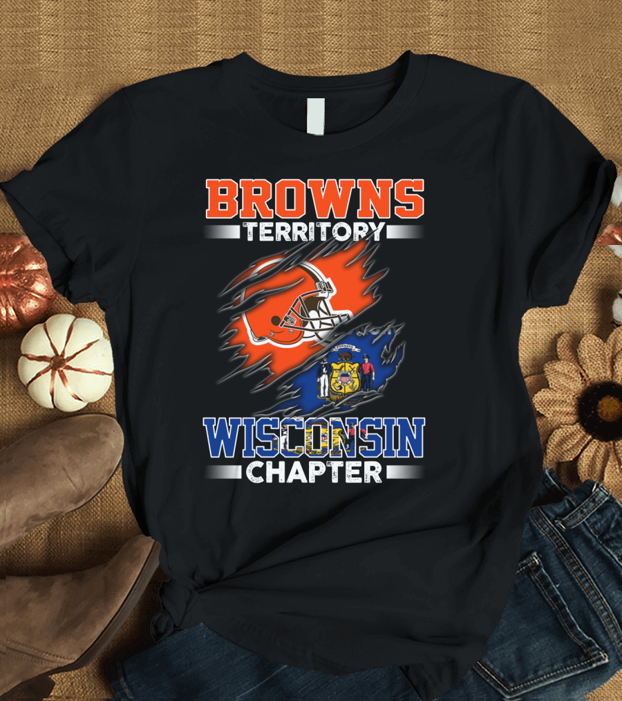 BROWNS TERRITORY WISCONSIN CHAPTER T-Shirt