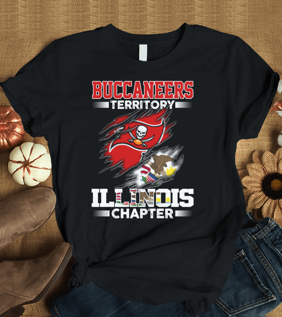 BUCCANEERS TERRITORY ILLINOIS CHAPTER T-Shirt