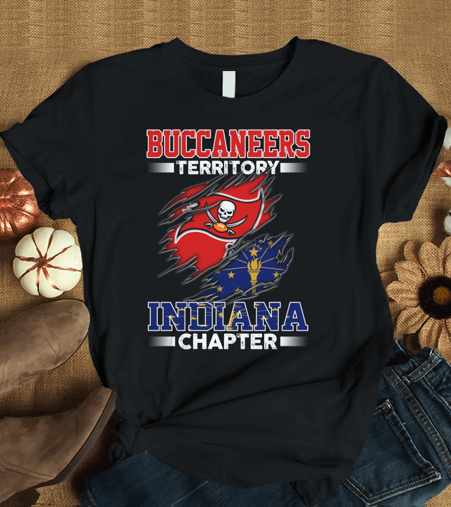 BUCCANEERS TERRITORY INDIANA CHAPTER T-Shirt
