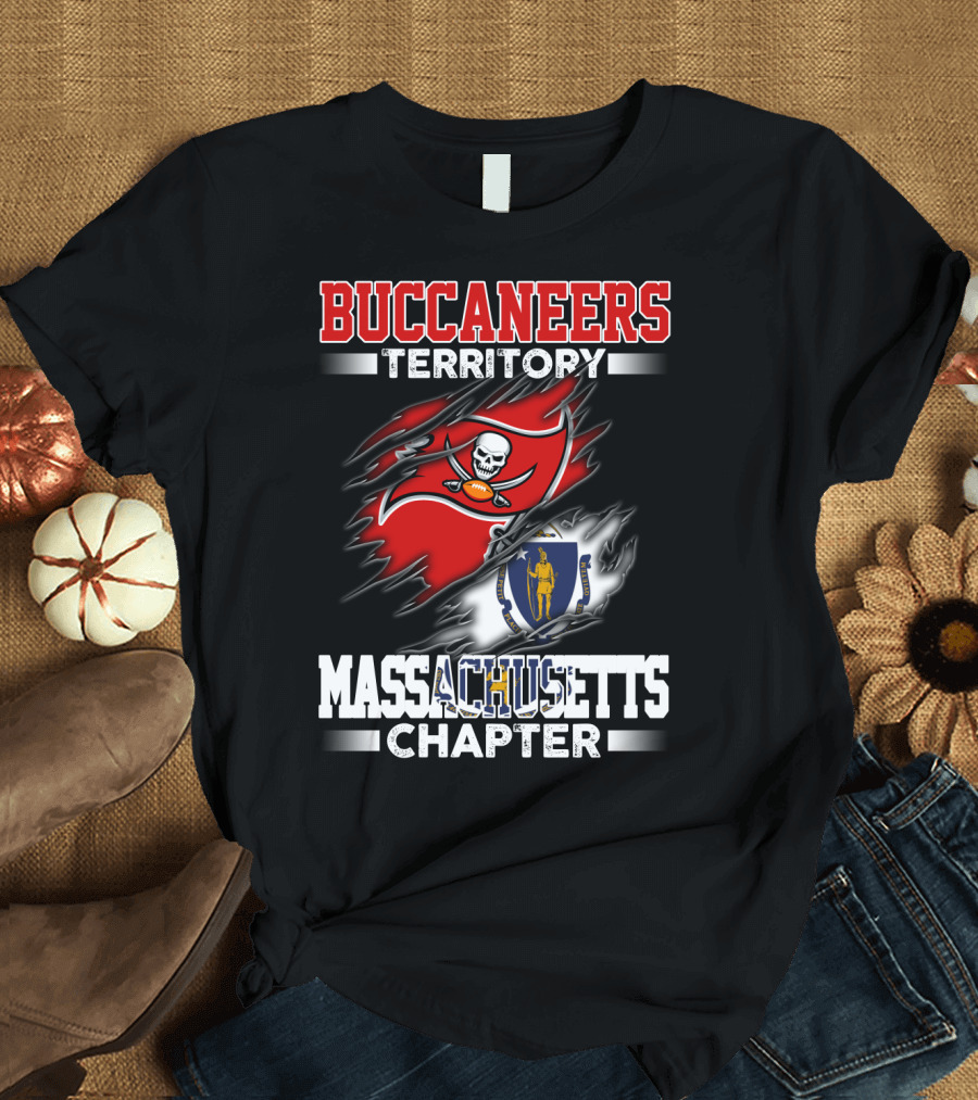 BUCCANEERS TERRITORY MASSACHUSETTS CHAPTER T-Shirt