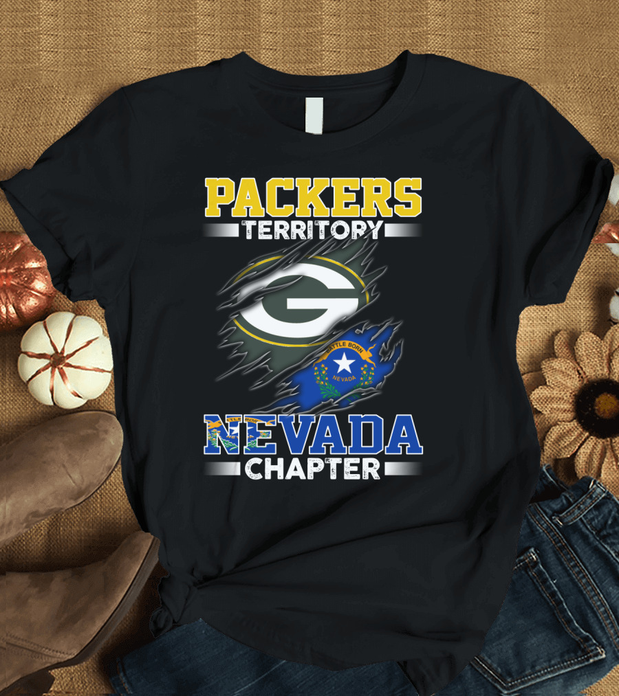 PACKERS TERRITORY NEVADA CHAPTER BATTLE BORN T-Shirt