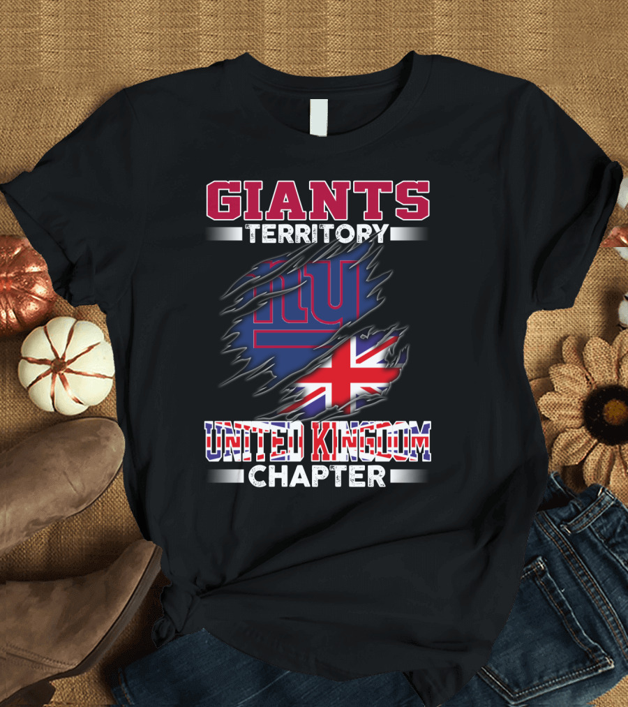 GIANTS Territory NY Logo United Kingdom Chapter T-Shirt