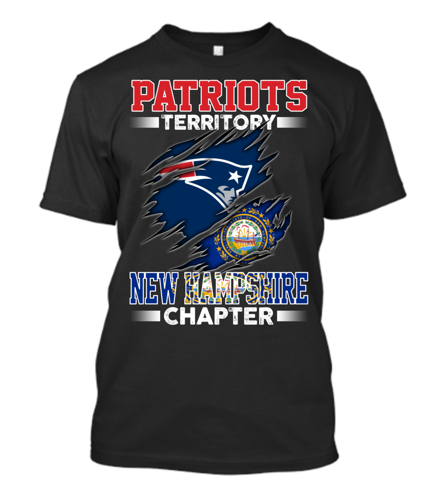 PATRIOTS TERRITORY NEW HAMPSHIRE CHAPTER T-Shirt
