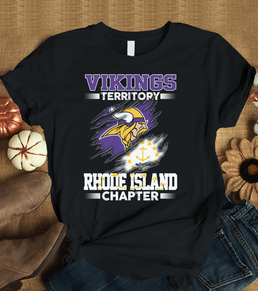 Vikings Territory Rhode Island Chapter T-Shirt