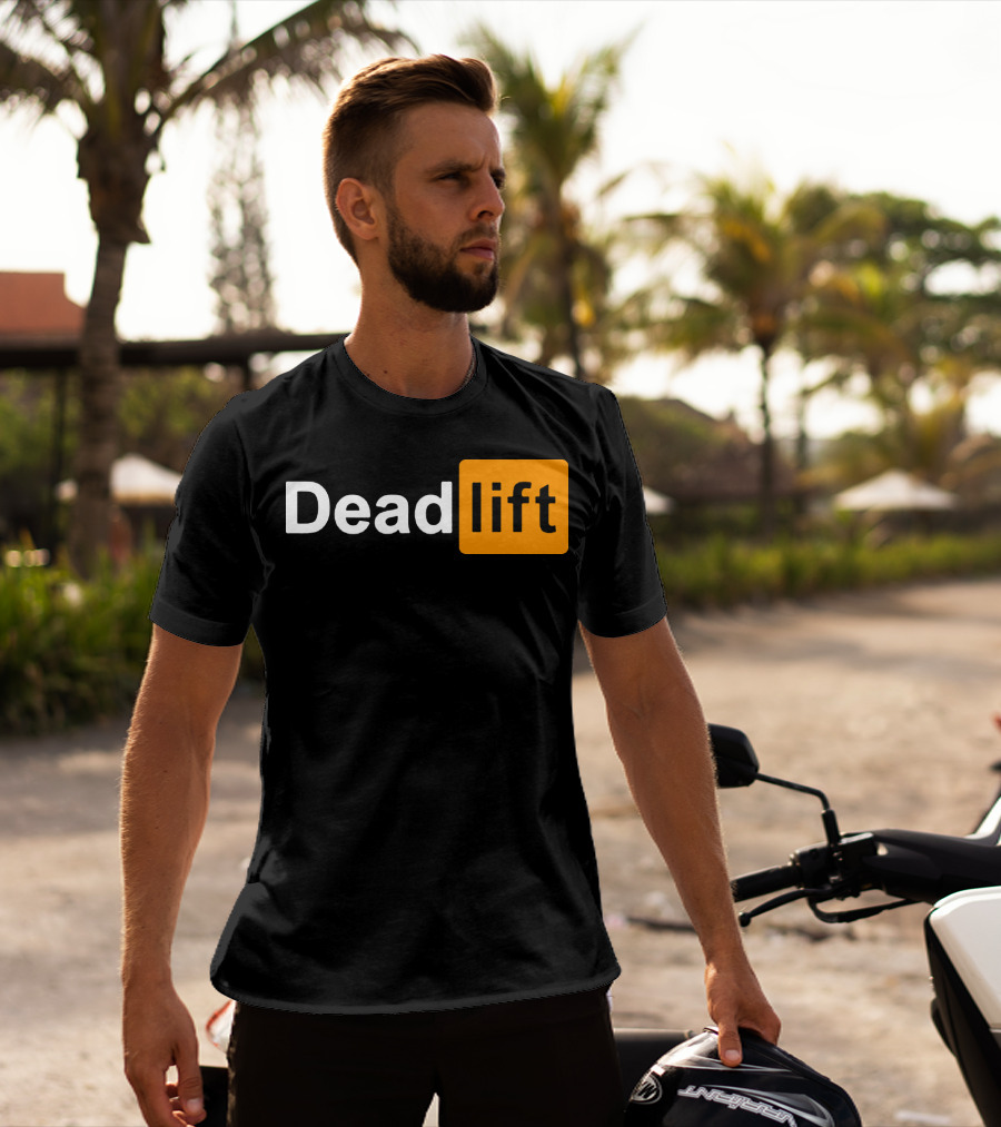 Deadlift Lift Training Strength Fitness W02 T-Shirt