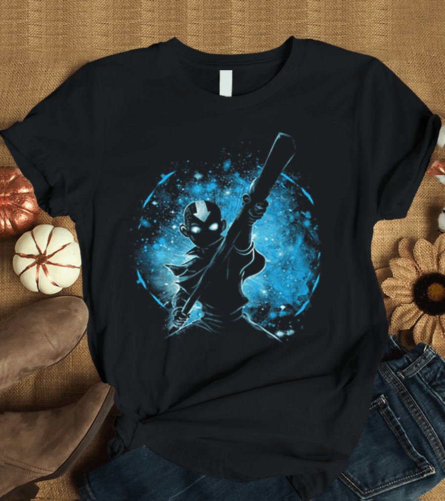 Aang Avatar Space Galaxy Adventure T-Shirt